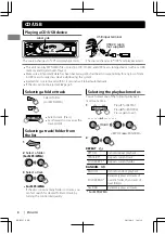 Предварительный просмотр 8 страницы JVC KD-R431 Instructions Manual