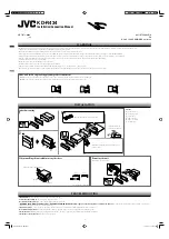 JVC KD-R434 Installation & Connection Manual preview