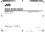 Предварительный просмотр 1 страницы JVC KD-R454 Instruction Manual