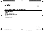 JVC KD-R471M Instruction Manual предпросмотр