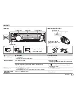 Предварительный просмотр 3 страницы JVC KD-R480 Instruction Manual