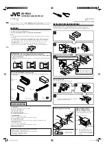 JVC KD-R504 Installation And Connection Manual preview