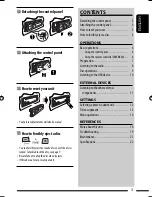 Предварительный просмотр 3 страницы JVC KD-R505 Instructions Manual