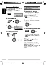 Предварительный просмотр 8 страницы JVC KD-R507 Instructions Manual