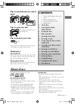 Preview for 3 page of JVC KD-R53 Instructions For Use Manual