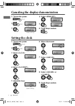 Предварительный просмотр 4 страницы JVC KD-R53 Instructions For Use Manual