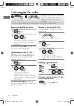 Preview for 6 page of JVC KD-R53 Instructions For Use Manual