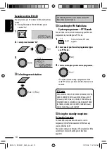 Предварительный просмотр 10 страницы JVC KD-R601 Instructions Manual