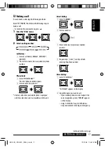 Предварительный просмотр 17 страницы JVC KD-R601 Instructions Manual