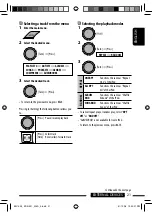 Предварительный просмотр 21 страницы JVC KD-R601 Instructions Manual