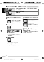 Предварительный просмотр 22 страницы JVC KD-R601 Instructions Manual