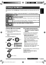 Предварительный просмотр 23 страницы JVC KD-R601 Instructions Manual