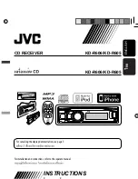 JVC KD-R605 Instructions Manual предпросмотр