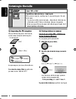 Предварительный просмотр 8 страницы JVC KD-R605 Instructions Manual