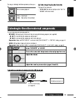 Предварительный просмотр 19 страницы JVC KD-R605 Instructions Manual