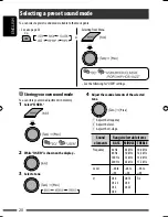 Предварительный просмотр 20 страницы JVC KD-R605 Instructions Manual