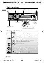 Предварительный просмотр 6 страницы JVC KD-R611 Instructions For The Use And Care And Installation