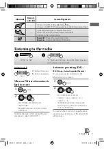 Предварительный просмотр 7 страницы JVC KD-R611 Instructions For The Use And Care And Installation