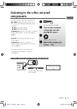 Предварительный просмотр 21 страницы JVC KD-R611 Instructions For The Use And Care And Installation