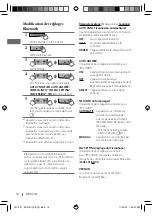 Предварительный просмотр 56 страницы JVC KD-R611 Instructions For The Use And Care And Installation