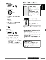 Preview for 15 page of JVC KD-R705 Instructions Manual