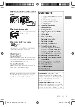 Предварительный просмотр 3 страницы JVC KD-R721BT Instructions Manual