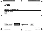 Preview for 1 page of JVC KD-R771BT Instruction Manual