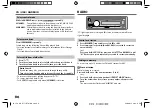 Preview for 8 page of JVC KD-R771BTM Instruction Manual