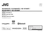 JVC KD-R780BT Instruction Manual предпросмотр