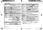 Preview for 58 page of JVC KD-R782BT Instruction Manual