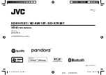 Preview for 1 page of JVC KD-R792BT Instruction Manual