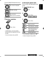 Предварительный просмотр 11 страницы JVC KD-R805 Instructions Manual