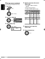 Предварительный просмотр 24 страницы JVC KD-R805 Instructions Manual