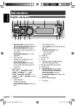 Предварительный просмотр 6 страницы JVC KD-R807 Manual