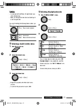 Предварительный просмотр 21 страницы JVC KD-R807 Manual