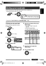 Предварительный просмотр 23 страницы JVC KD-R807 Manual