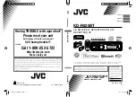 Preview for 1 page of JVC KD-R820BT Instructions Manual