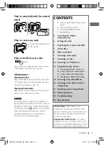 Preview for 3 page of JVC KD-R821BT Instructions For Use Manual