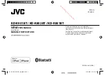 Предварительный просмотр 1 страницы JVC KD-R851BT Instruction Manual