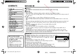 Предварительный просмотр 4 страницы JVC KD-R851BT Instruction Manual