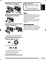 Предварительный просмотр 3 страницы JVC KD-R905 Instructions Manual