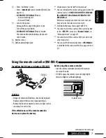 Предварительный просмотр 7 страницы JVC KD-R905 Instructions Manual