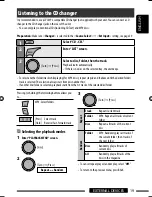 Предварительный просмотр 19 страницы JVC KD-R905 Instructions Manual