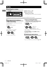 Preview for 6 page of JVC KD-R90BT Instructions Manual