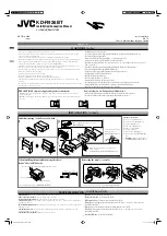 Предварительный просмотр 1 страницы JVC KD-R926BT Installation & Connection Manual