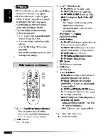 Предварительный просмотр 6 страницы JVC KD-S100 - CD Receiver Instructions Manual