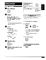 Предварительный просмотр 7 страницы JVC KD-S100 - CD Receiver Instructions Manual