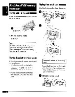 Предварительный просмотр 10 страницы JVC KD-S100 - CD Receiver Instructions Manual