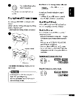 Предварительный просмотр 11 страницы JVC KD-S100 - CD Receiver Instructions Manual