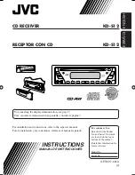 JVC KD-S12 Instructions Manual предпросмотр